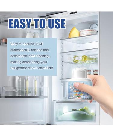 Refrigerator Deodorizer Gel - Long-Lasting Odor Eliminator & Air Purifier for Fridge & Freezer | Eliminate Unwanted Odors (1 Pc - Buy Online on GoSupps.com