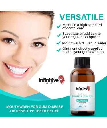 IB Gum Disease Treatment Oil for Gingivitis, Bad Breath & Oral Pain - 15ml (Pack of 1) - Buy Online on GoSupps.com