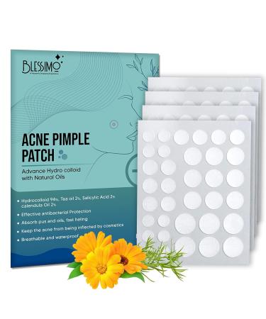 Buy Pimple Patches for Face - 108 Hydrocolloid & Hazel Acne Dots - Fast Acting Treatment (8mm & 12mm) - International Shipping Available - Buy Online on GoSupps.com