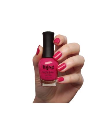 Trind Caring Color 279 - Fierce Fuchsia Nail Polish 9 ml | International Shipping Available - Buy Online on GoSupps.com