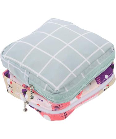 Alipis 8 STK Cotton Storage Bags for Women's Menstrual Products | Washable Period Travel Pouches | Colorful Lipstick & Bandage Holder - Buy Online on GoSupps.com