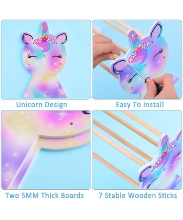 Basumee Unicorn Headband Holder Organizer - Girls Hair Hoop Display Stand for Fantasy Room Decor - Buy Online on GoSupps.com