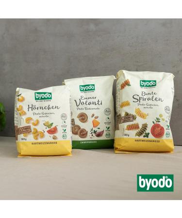  ByoDo Byodo Organic Coloured Spirals - 500 g (2 x 500 g) - Buy Online on GoSupps.com