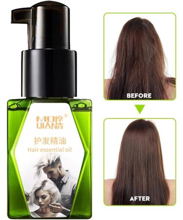 Hair Repair Oil for Women | 70ml Prevents Dryness Portable Oil for Frizzy Hair - Hair Care Oils for Home Travel Vacation Excursions  - Buy Online on GoSupps.com