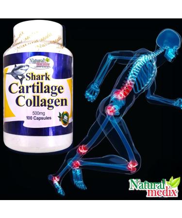 Natural medix Cartilage Joint Support Supplement with Glucosamine Collagen & Magnesium 100 Caps - Cart lago de Tiburon - Buy Online on GoSupps.com