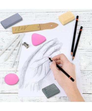 Outus 11-Piece Gum and Kneaded Art Erasers Kit for Artists - Drawing, Sketching, and Drafting Supplies - Buy Online on GoSupps.com
