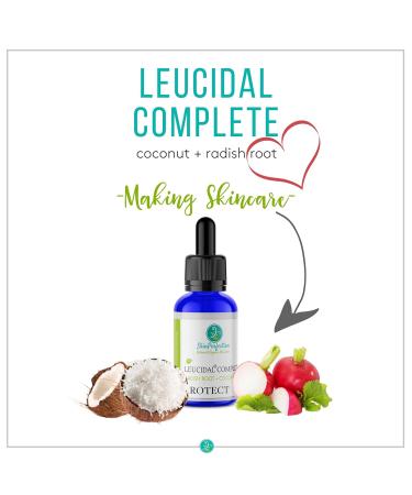 Leucidal Complete Natural Preservatives - Organic Cosmetic Protectant for Hair & Skincare | 4 oz Radish Root & AMTicide Coconut Ferment - Buy Online on GoSupps.com
