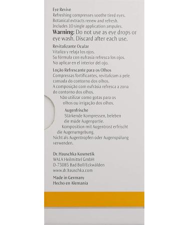 Dr. Hauschka Eye Revive 1.7 Fl Oz - Refreshing and Soothing Eye Treatment - Buy Online on GoSupps.com