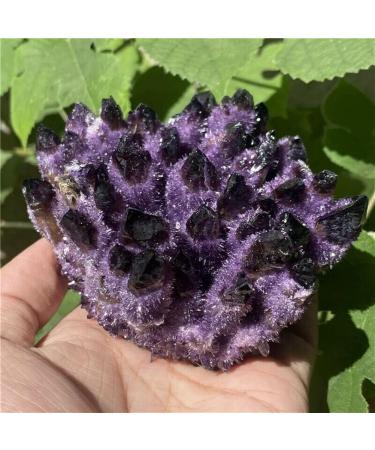Amethyst Stone Amethyst Cluster Quartz Crystal VUG Specimen Reiki 1pc Natural Stones and Minerals - Buy Online on GoSupps.com