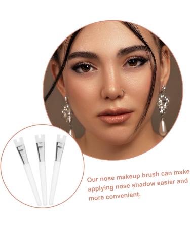 DOITOOL Nose Brush 3pcs Nose Shadow Highlighter Brush Nose Contour For Nose Makeup Nose Shadow Brush Cosmetic Hirao Women Makeup 14.00X1.70X1.10CM As Shown - Buy Online on GoSupps.com