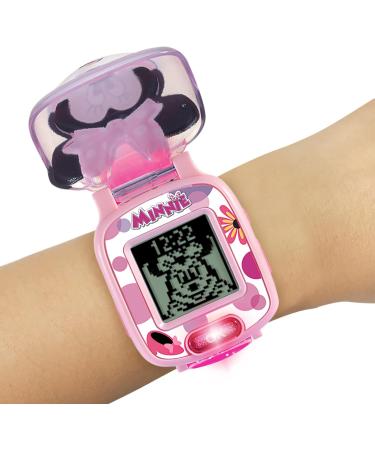 VTech Minnie's Learning Clock | Children's Digital Watch & Educational Games | Age 3-6 - Buy Online on GoSupps.com