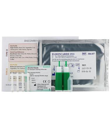 Easy Self-Testing D'Adamo Eldon Blood Typing Kit â€“ Quick & Accurate Results - Buy Online on GoSupps.com