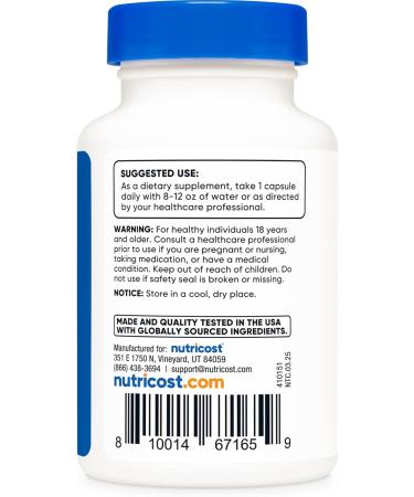 Nutricost CoQ10 200 mg 60 g lules v g tariennes 60 portions Haute absorption v g tarien sans OGM coenzyme Q10 - Buy Online on GoSupps.com