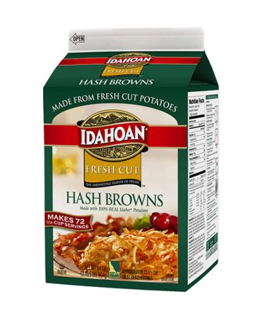 Idahoan Fresh Cut Premium Hashbrowns  100% Real Idaho Potatoes  Gluten-Free  2.125 Pound (Pack of 6) - Buy Online on GoSupps.com
