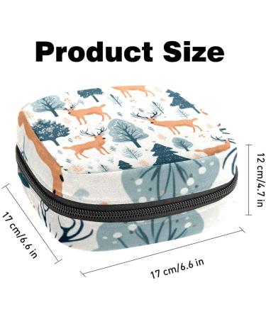 Buy Muooum Menstrual Artery Zipper Bag for Women - Christmas Gingerbread Man | 1 Count Flip Bag for Tampons - Buy Online on GoSupps.com