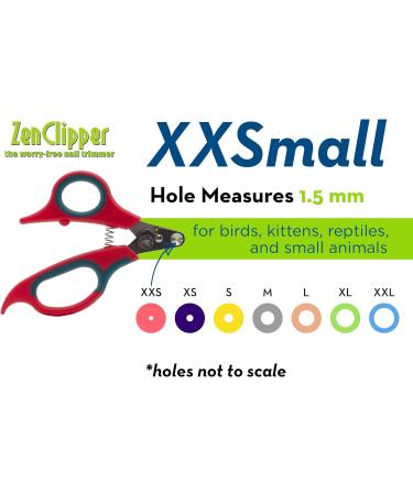 Zen Clipper - Revolutionary Coral Red Pet Nail Clipper for Safe & Easy Nail Trimming | 1.5mm Tip - Buy Online on GoSupps.com