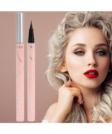 Waterproof Liquid Eyeliner Longwearing Eye Pencil Sweatproof Multi-Use Eye Liner Pencil 24-Hour Waterproof Liner Easily To Create Any Look Fulenyi 01# Classic Black - Buy Online on GoSupps.com