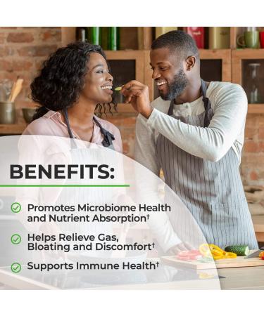 Advanced Prebiotic Gut Health Supplement (2 Month Supply) Plus 40 Billion CFU Daily Probiotic Supplement (2 Month Supply) - Buy Online on GoSupps.com