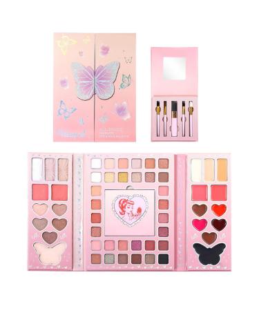 Eyeshadow Palette Long-Lasting and Fondant 32 Colours Make-Up For Women Teenagers Adults Beginners Travel Home Daily Shuttle Meetings and