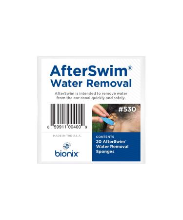 Bionix Corporation Health at Home Afterswim Water Removal From Ears Blue 20 Count 1-Pack