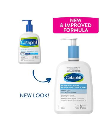 Cetaphil Gentle Skin Cleanser - 500ml - Buy Online on GoSupps.com