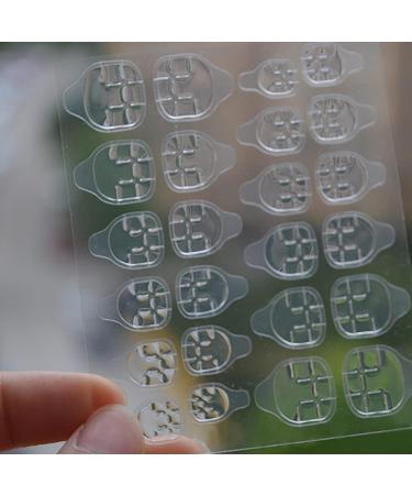 360 Pcs Transparent Nail Tabs | Double-Sided Self-Adhesive Tapes for Clear DIY Manicure Decoration - Buy Online on GoSupps.com