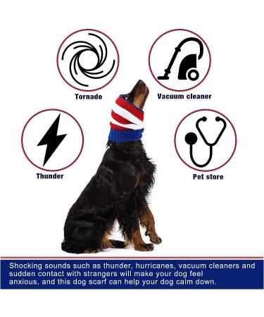Dog Snood Ear Hoodie & Neck Warmer for Comfort & Anxiety Relief - Pet Earmuff & Protector Costume for Calming Dogs in Bath (4.7 x 5.1 Inch) - Buy Online on GoSupps.com