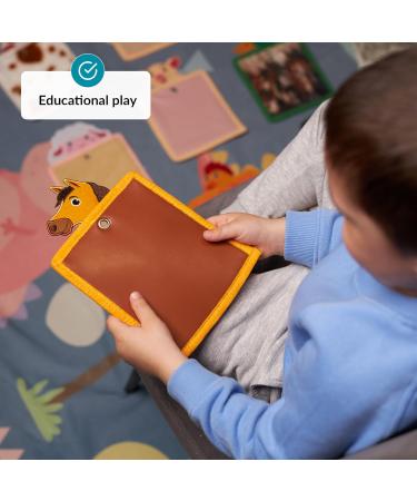 Buy Sensory Mats for Children - Tactile Tiles for Autism Learning & Play | 12-Pack Sensory Pads & Mats for Kids - Buy Online on GoSupps.com