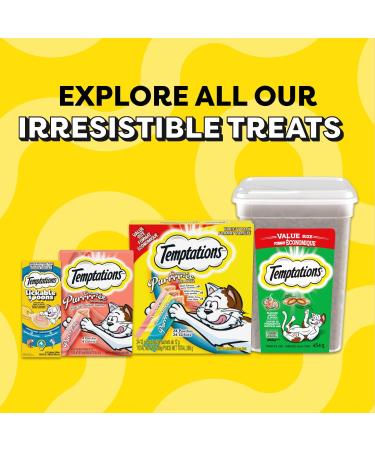 TEMPTATIONS Mix-Ups Cat Treats (Chicken Turkey & Beef Flavour) 454g Tub Cat Treats Chicken - Turkey - Beef 454 g (Pack of 1) - Buy Online on GoSupps.com