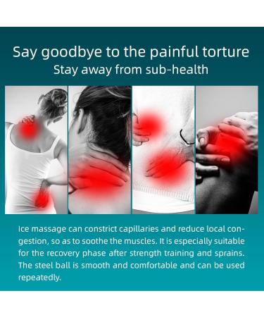 Buy Seyrlmk Lacrosse Massage Ball - Self-Massage Tool for Sore Muscles Neck Back and Body Relaxation | Deep Tissue Trigger Point Relief - Buy Online on GoSupps.com