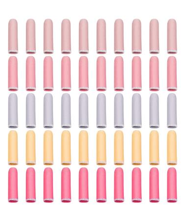 100 Pieces Finger Cots, Finger Protector Caps, Absorb Sweat Finger Cots, Mixed Color Medium Breathable Fingertips Sleeves for Eczema, Bruises or Calluses, Wear Prevention, Slip Anal Medicine - Buy Online on GoSupps.com