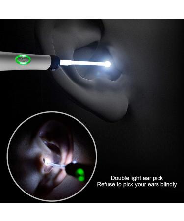 Electric Ear Spoon & Ear Wax Pick Set with Light - Safe Earwax Cleaner for Kids | Ideal for Picnics & Camping - Buy Online on GoSupps.com