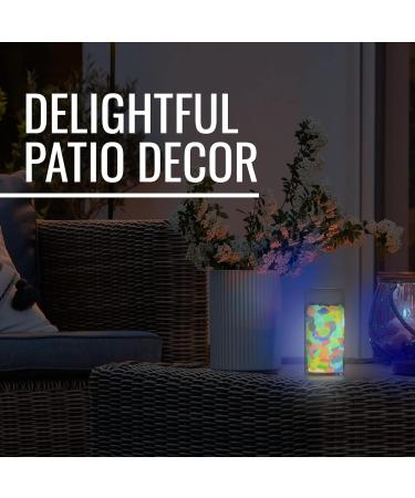 Graham Products 450 PCs Multi-Colored Glow in the Dark Rocks - Indoor & Outdoor Decorative Pebbles for Garden Fish Tanks Walkways & Planters - Buy Online on GoSupps.com