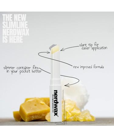Nerdwax Slimline - Single | Stop Glasses from Slipping | As Seen on Shark Tank - Buy Online on GoSupps.com
