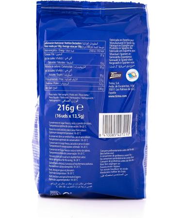  Tirma Tirma Ambros as Pack of 16 mini icing bars filled with cream and white chocolate 216 g - Buy Online on GoSupps.com