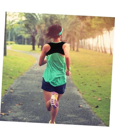 FELTECHELECTR Belt Holder Brace Shoulder Rest Back Straightener Back Support Belt Black Polyester - Buy Online on GoSupps.com