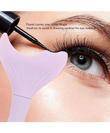 Stencils Wing Tips Reusable Silicone Mascara Shield Ergonomic Design for Women Makeup Tool - Buy Online on GoSupps.com