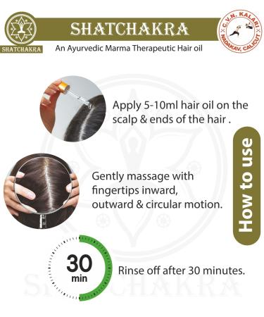 Buy C.V.N Kalari Nadakav Ayurvedic Hair Oil - 100% Natural Marma Therapeutic Oil - 100ml | International Shipping Available - Buy Online on GoSupps.com