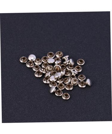 TEHAUX 100 Pcs Clothing Making Decorations Pearl Shoe Clips Sew on Rhinestones Bulk Leather Rivets and Snaps Leather Rivets Studs Garment Rivet Button Stud Rivets Clothes Earrings Metal - Buy Online on GoSupps.com