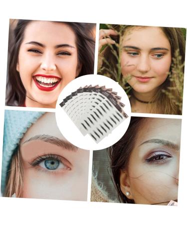 Ipetboom Imitation Eyebrow 20 Pcs Imitation Eco Eyebrow Sticker Stickers Bionic Eyebrow Sticker Women Eyebrow 3d Eyebrow Lines 21.5X14.5cmx2pcs Blackx2pcs - Buy Online on GoSupps.com
