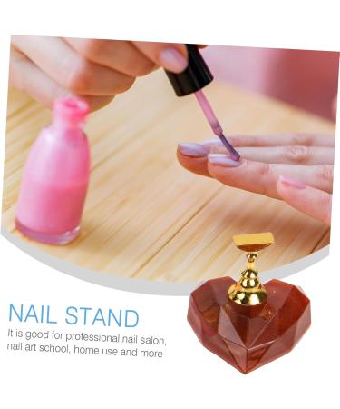 Ipetboom Nail Display Stand 4 Sets Nail Holder Manicure Tools Lotus Magnet Manicure Racks - Buy Online on GoSupps.com