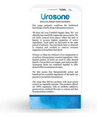 SPEC Nisarga Herbs Urosone - 100% Organic Ayurvedic Capsules for Urinary Tract & Kidney Health - Buy Online on GoSupps.com