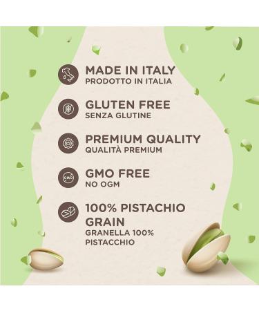 Eatalian by AMZ Better Pistachio Cream Crunchy 500g - Sweet Italian Spread Ideal for Bread Desserts & Ice Cream - Authentic Made in Italy Delight - Buy Online on GoSupps.com