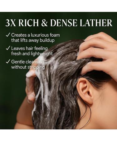 Nature Triangle Shampoo Bar Seven Green Shampoo shampoo bar with Usma grass and cypress extract gentle cleansing & nourishing care against hair loss hair growth 3 pieces 3 pieces - Buy Online on GoSupps.com