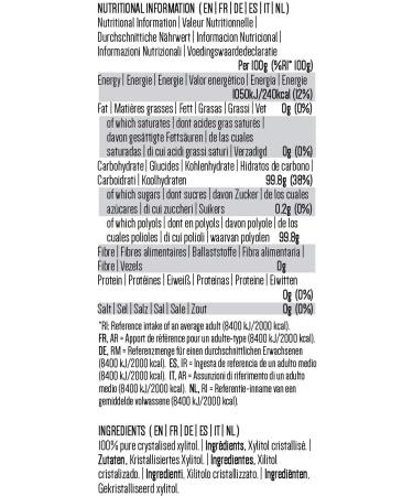 PINK SUN Xylitol Sweetener 1kg - Natural Sugar Substitute from Birch Tree - Vegan, Gluten Free, Diabetic Friendly - 1000g Bulk Pack - Non GM - Made in Finland - Buy Online on GoSupps.com