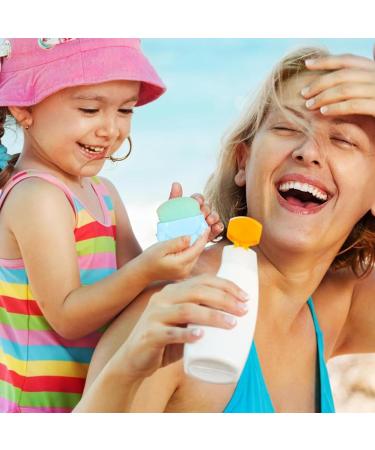 Kids Sunscreen Brush Cute Sunblock Buddy Brush Sun Screen Applicator | Portable Suntan Lotion Applicator Ergonomic Sun Screen Applier Sun Cream Brush for Kids Boys Girls Blue - Buy Online on GoSupps.com