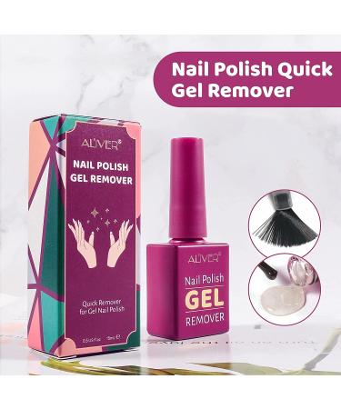 Gel Nail Polish Remover | Professional 15ml 1PCS | Fast & Easy Removal in 3-5 Minutes - Buy Online on GoSupps.com