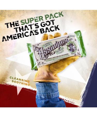 Fresh BALLS & Asswipes Ultimate Fresh Pack - Hypoallergenic Flushable Wipes for Men with Aloe & Vitamin E | Alcohol & Paraben Free Hygiene Solution - Buy Online on GoSupps.com