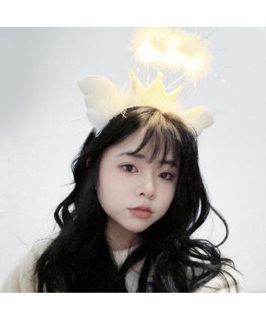 amangul LED Light Up Angel Headband for Women and Teens Perfect for Parties and Halloween Headpiece Hair bands Accessory(C5) - Buy Online on GoSupps.com