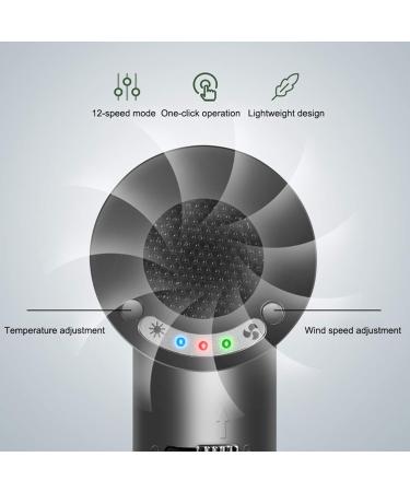 Professional Wireless Hair Dryer Portable Intelligent Cordless Hair Dryer Smart Blow Dryer 12-Mode USB Rechargeable Hair Drier Blower Salon - Buy Online on GoSupps.com